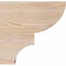 Ekena Millwork Ridgewood Smooth Rafter Tail, Douglas Fir, 5 1/2"W x 12"H x 12"L RFT06X12X12RID00SDF - alternate 3